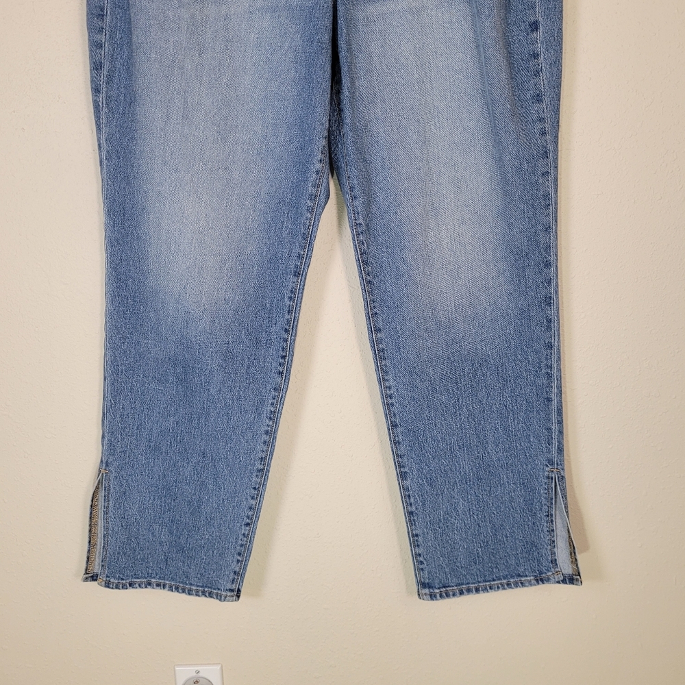OLD NAVY High Rise Button Fly Curvy OG Loose Jeans Size 14 - Picture 3 of 11